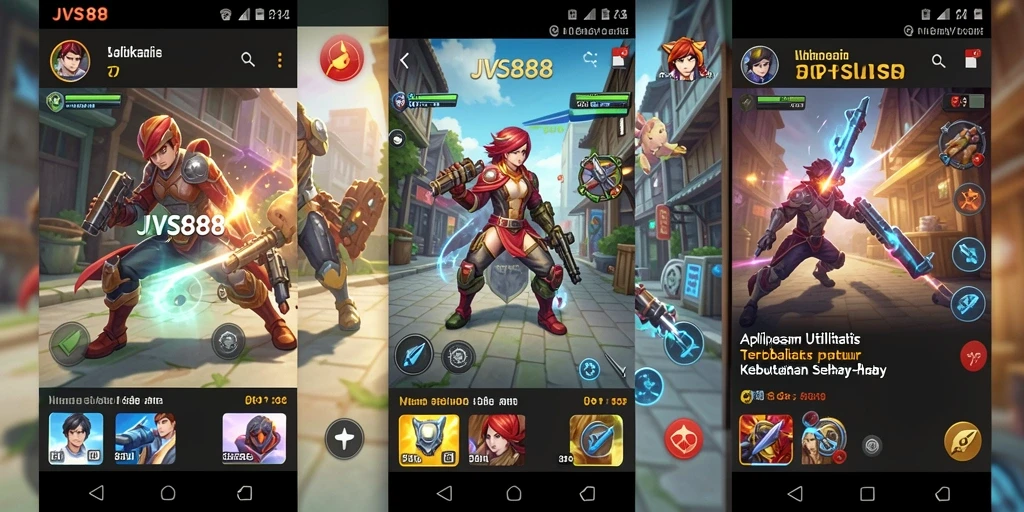Screenshot dari JVS88 menampilkan fungsi utilitas yang inovatif.