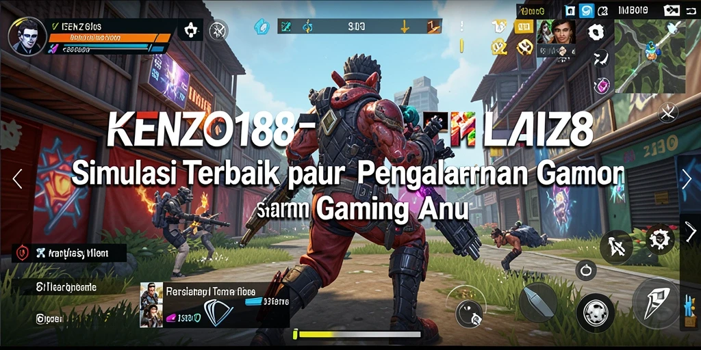 Tampilan gameplay <strong>KENZO188</strong> yang menakjubkan dan interaktif.