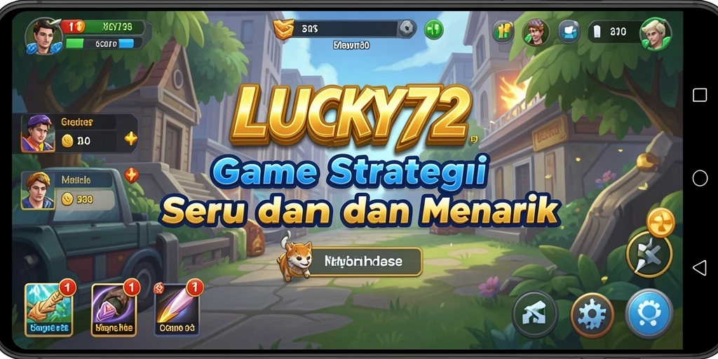 Tampilan screenshot gameplay LUCKY72 yang menarik dan strategis.