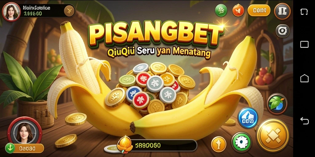 Screenshot gameplay PISANGBET yang menampilkan aksi seru QiuQiu.