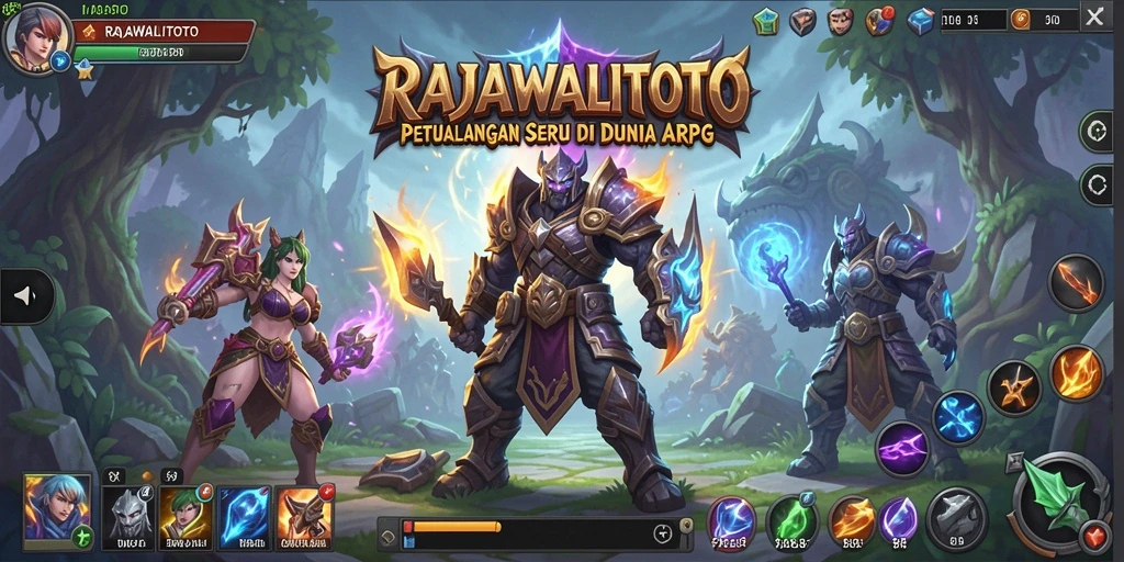 Gameplay seru dalam pertempuran ARPG yang mendebarkan.
