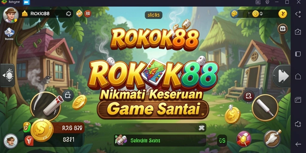 Gameplay ROKOK88 yang seru dan menghibur.