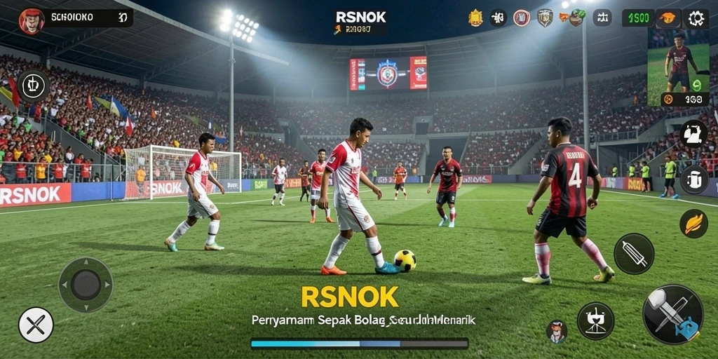 Tampilan gameplay RSNOK yang menegangkan dan realistis.