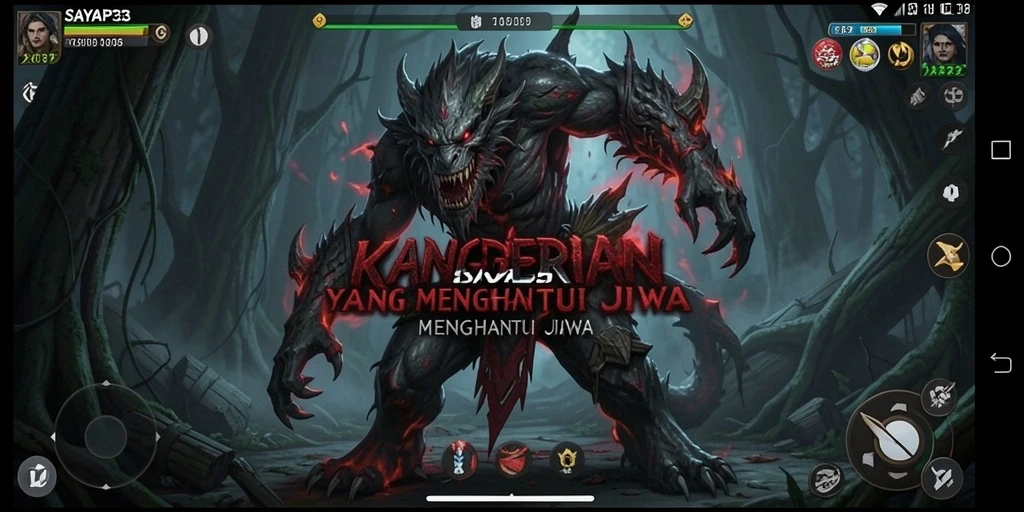 Gameplay menegangkan dalam suasana mencekam.