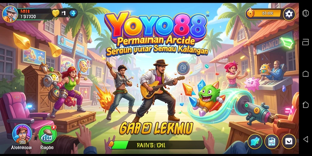 Screenshot gameplay menarik dari YOYO88 yang penuh tantangan.